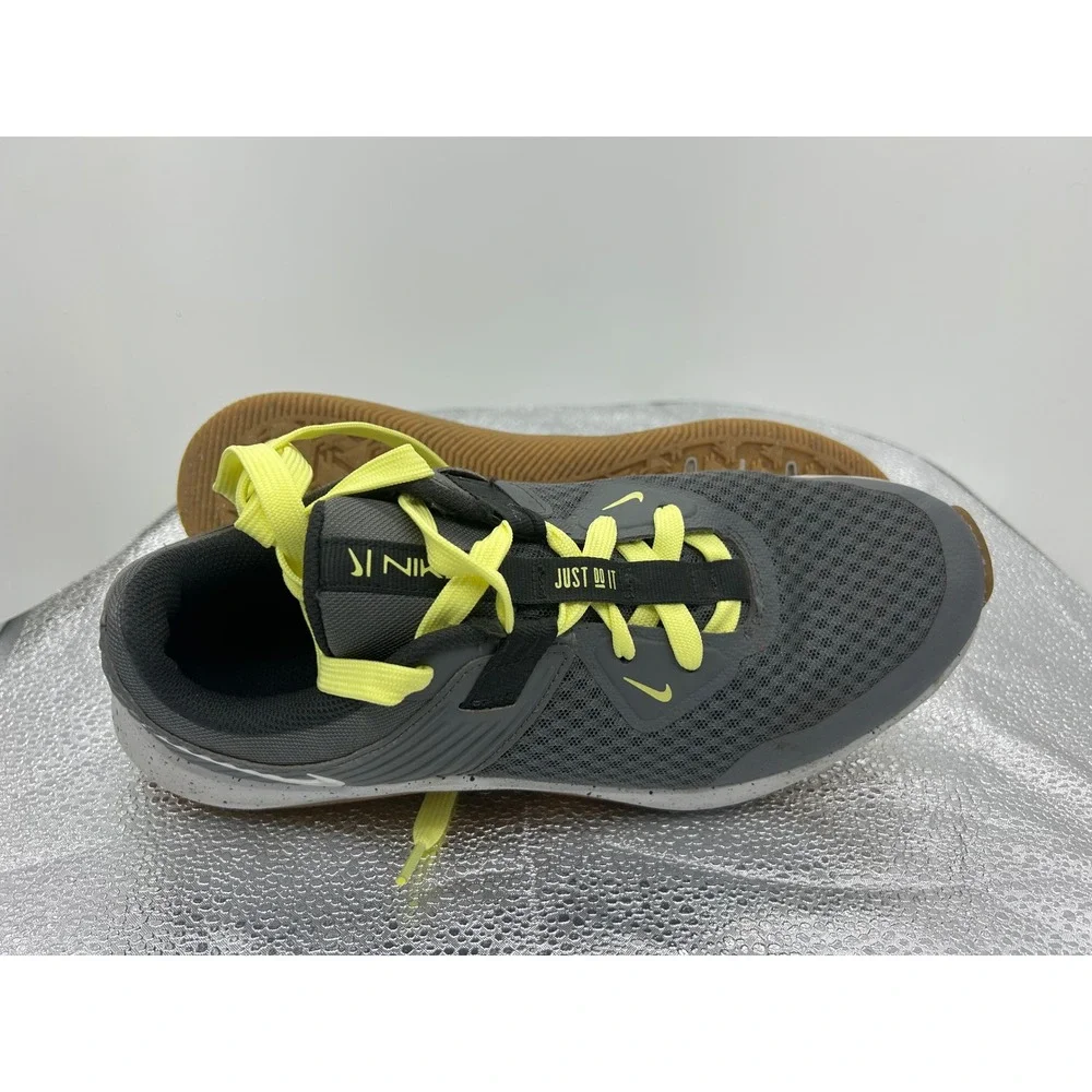 Nike React Metcon Training Gym Shoes Gray Yellow Men's US 8.5 CU3580 007 - Picture 5 of 5